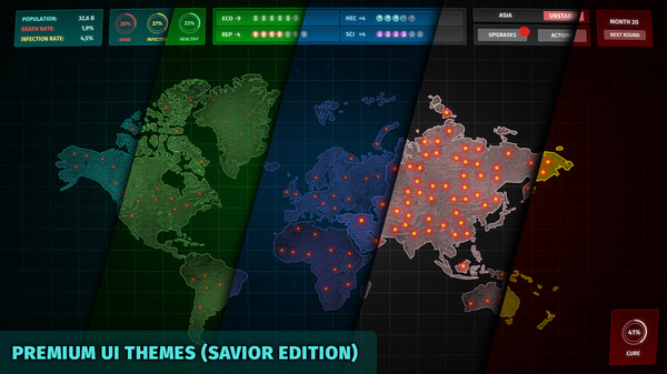 Скриншот из Corona Simulator