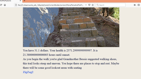 Скриншот из PetraAndTheThylacine.html