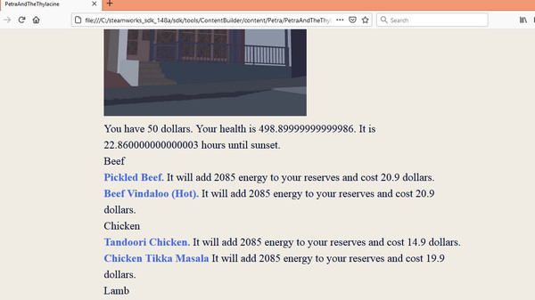 Скриншот из PetraAndTheThylacine.html