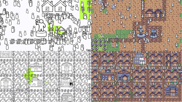 Скриншот из Crowded Blue Dot