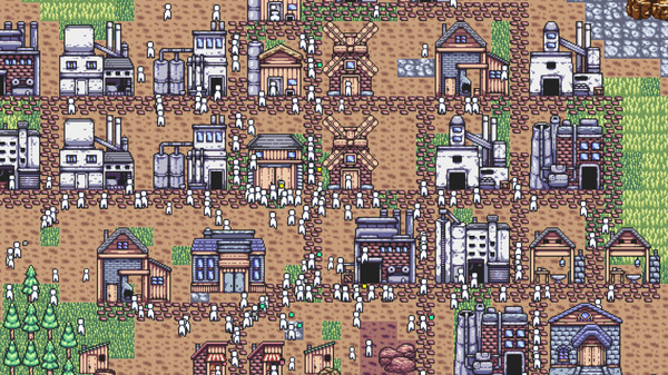 Crowded Blue Dot game for windows Pc 1