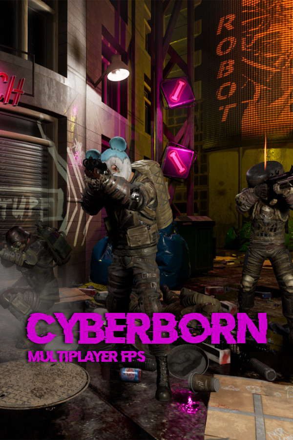 Steam portrait for CyberBorn.