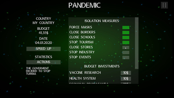 Скриншот из Pandemic: The Virus Outbreak