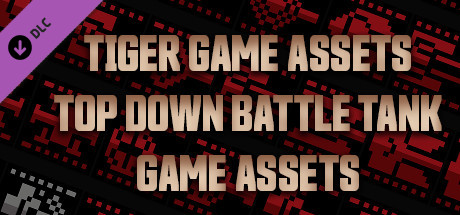 TIGER GAME ASSETS TOP DOWN BATTLE TANK GAME ASSETS cover art