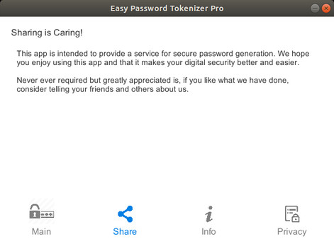 Скриншот из Easy Password Tokenizer Pro