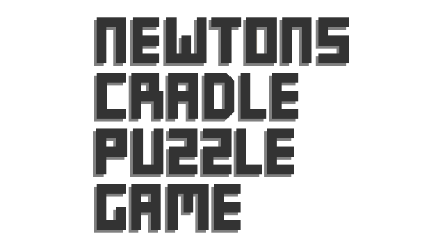 Newton's Cradle Puzzle Game Logo
