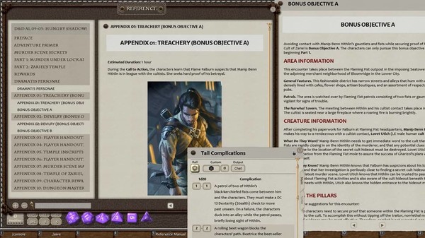 Скриншот из Fantasy Grounds - D&D Adventurers League 09-03 Hungry Shadows
