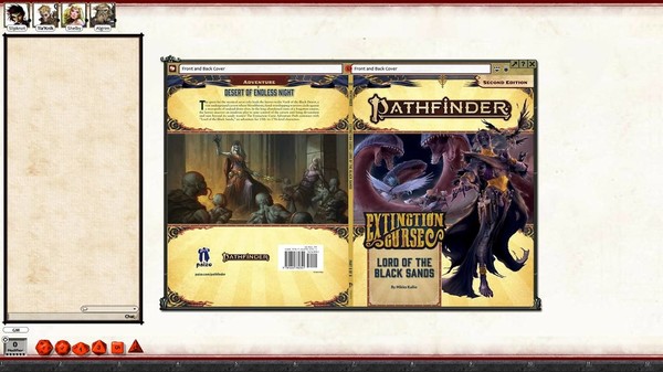 Скриншот из Fantasy Grounds - Pathfinder 2 RPG - Extinction Curse AP 5: Lord of the Black Sands
