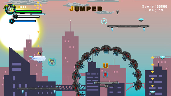 Jumper Starman game for Linux 1