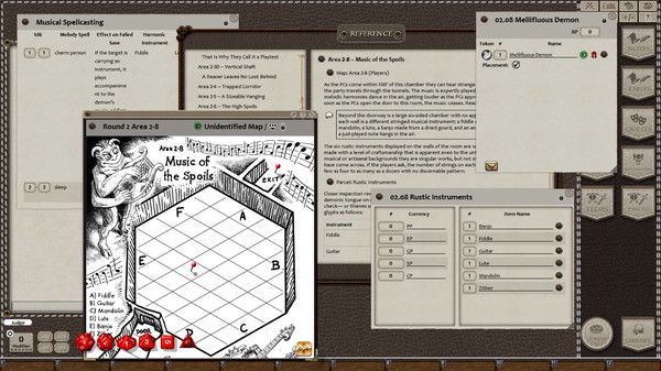 Скриншот из Fantasy Grounds - Goodman Games 2019 Yearbook Presents: DCC Riders on the Phlogiston