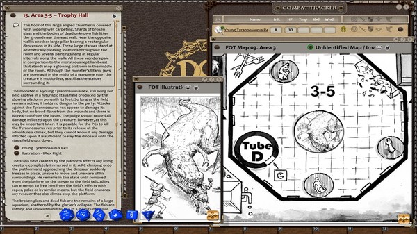 Скриншот из Fantasy Grounds - Dungeon Crawl Classics #79: Frozen In Time