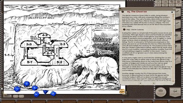 Скриншот из Fantasy Grounds - Dungeon Crawl Classics #79: Frozen In Time