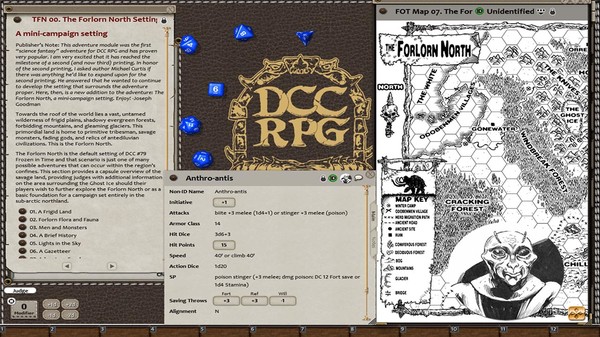 Скриншот из Fantasy Grounds - Dungeon Crawl Classics #79: Frozen In Time