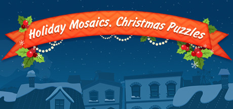 Holiday Mosaics Christmas Puzzles cover art