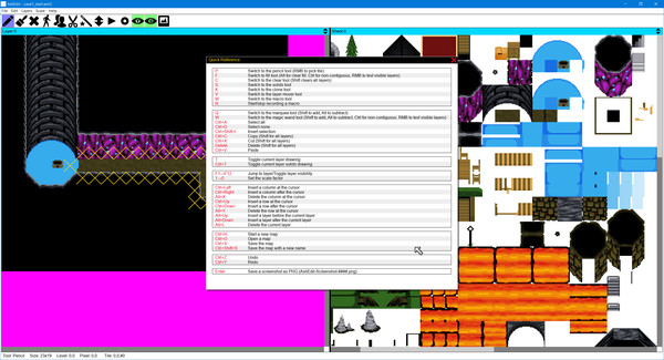 AshEdit game for Linux 1