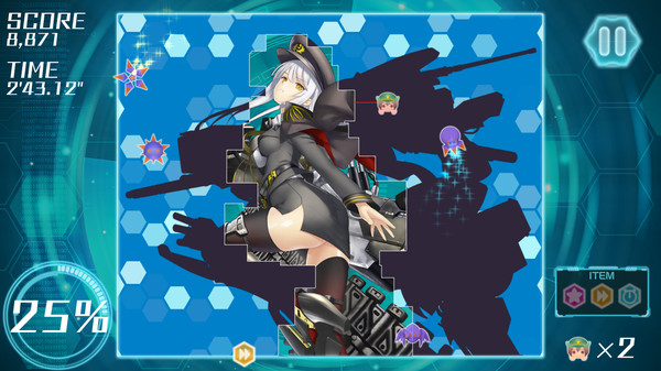 Скриншот из Bishoujo Battle Cyber Panic! Скриншот из Bishoujo Battle Cyber Panic!