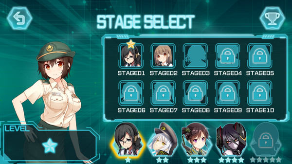 Скриншот из Bishoujo Battle Cyber Panic! Скриншот из Bishoujo Battle Cyber Panic!