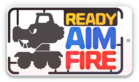 READY AIM FIRE Logo