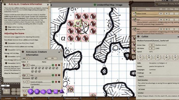 Скриншот из Fantasy Grounds - D&D Adventurer's League 09-04 The Day of the Devil