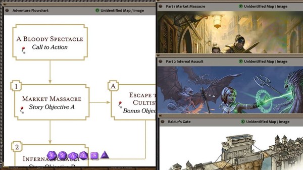 Скриншот из Fantasy Grounds - D&D Adventurer's League 09-04 The Day of the Devil