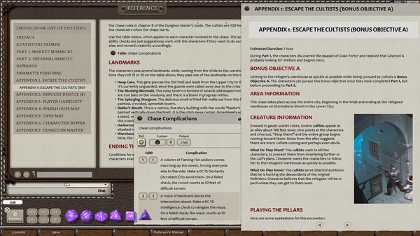 Скриншот из Fantasy Grounds - D&D Adventurer's League 09-04 The Day of the Devil