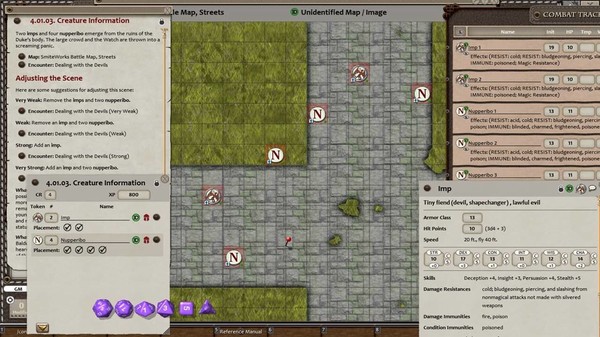 Скриншот из Fantasy Grounds - D&D Adventurer's League 09-04 The Day of the Devil