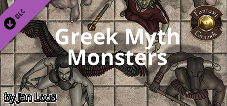 Fantasy Grounds - Jans Tokenpack 17 - Greek Myth Monsters cover art