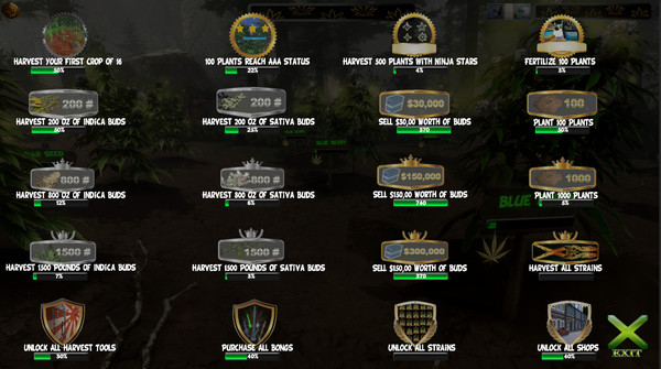 Скриншот из Cannabis Farmer Strain Master