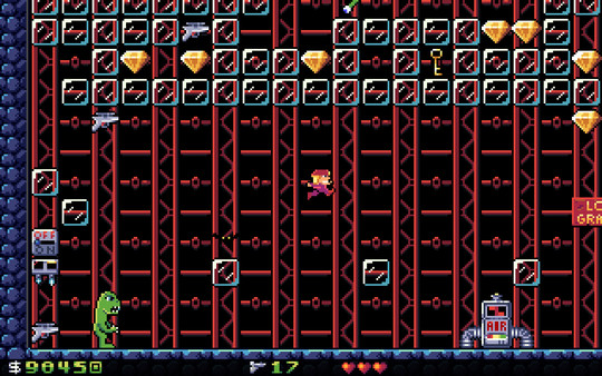 Скриншот из Crystal Caves HD