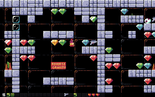 Скриншот из Crystal Caves HD