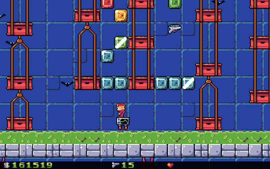 Скриншот из Crystal Caves HD