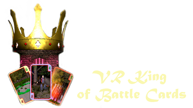 VR King of Battle Cards Logo