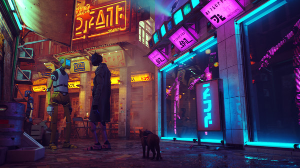 Screenshot of Stray