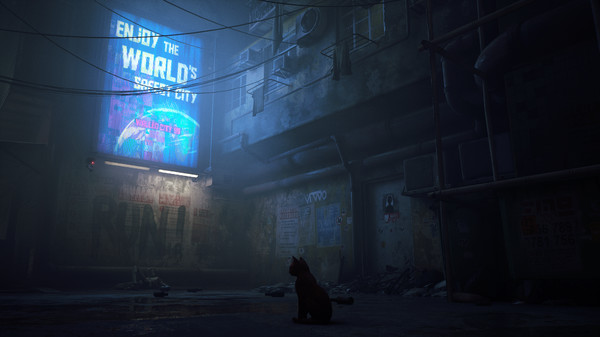 Screenshot of Stray