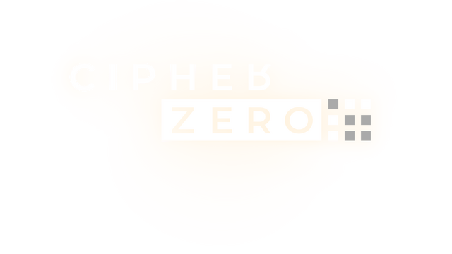 CIPHER ZERO Logo