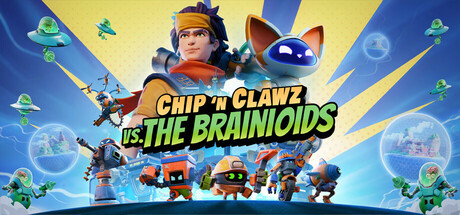 Chip ‘n Clawz vs. The Brainioids cover art