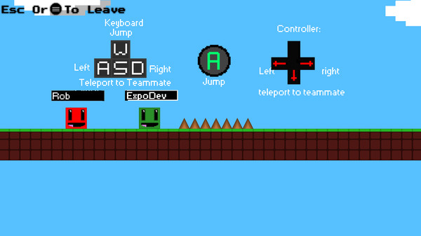 Скриншот из TeamJumpers