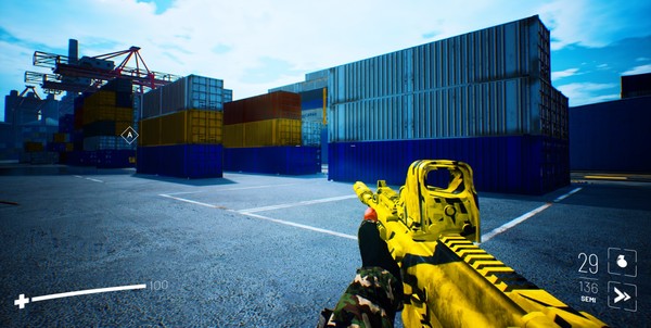 Tactical Suppresssion game for Linux 1