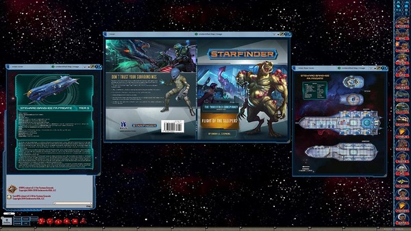 Скриншот из Fantasy Grounds - Starfinder RPG - The Threefold Conspiracy AP 2: Flight of the Sleepers