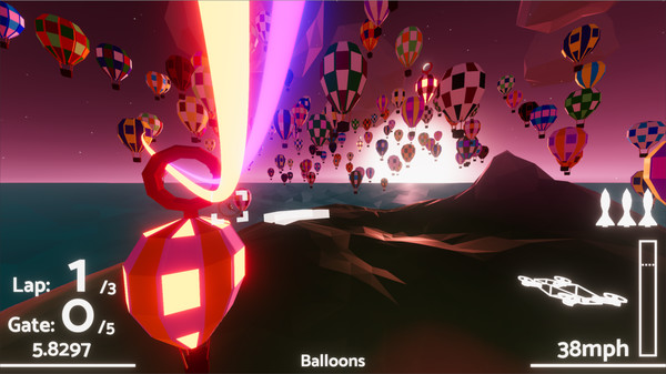 Скриншот из Sunset 20 Drone Racer Скриншот из Sunset 20 Drone Racer