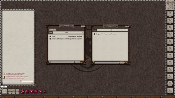 Скриншот из Fantasy Grounds - Rumours, Notes and Books Collection