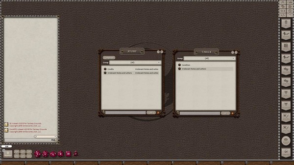 Скриншот из Fantasy Grounds - Rumours, Notes and Books Collection