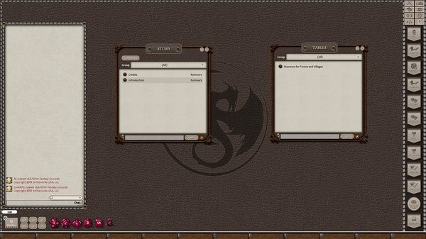 Скриншот из Fantasy Grounds - Rumours, Notes and Books Collection