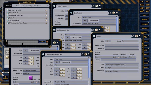 Скриншот из Fantasy Grounds - Reach Adventure 4: Last Flight of the Amuar