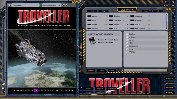 Скриншот из Fantasy Grounds - Reach Adventure 4: Last Flight of the Amuar
