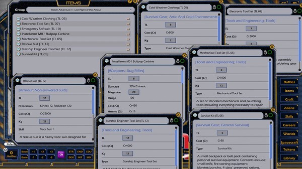 Скриншот из Fantasy Grounds - Reach Adventure 4: Last Flight of the Amuar
