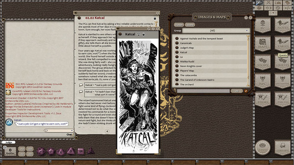 Скриншот из Fantasy Grounds - Dungeon Crawl Classics #94: Neon Knights