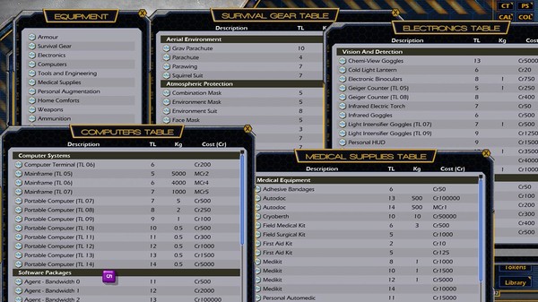 Скриншот из Fantasy Grounds - Central Supply Catalogue