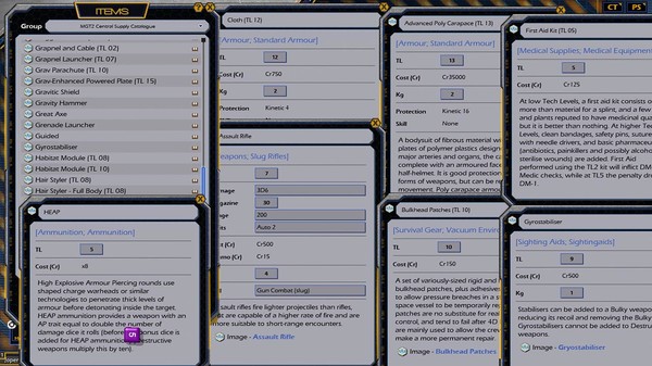 Скриншот из Fantasy Grounds - Central Supply Catalogue