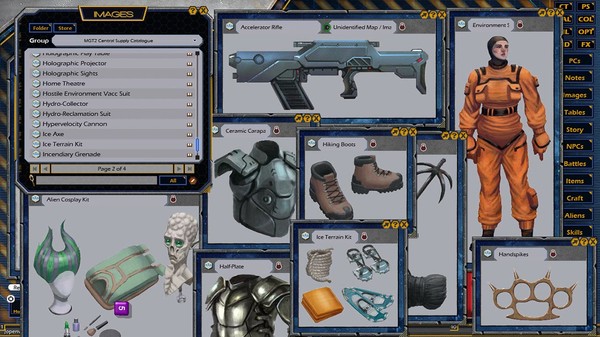 Скриншот из Fantasy Grounds - Central Supply Catalogue